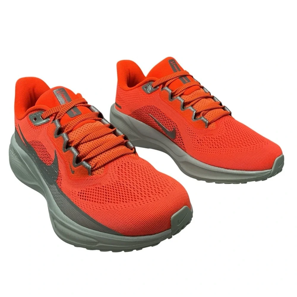 Nike Air Zoom Pegasus 41 Premium ReactX Orange/Silver FZ1626-800 Women's Size 8